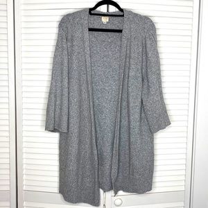 ‘A New Day’ grey cozy long sleeve cardigan. Size XL.